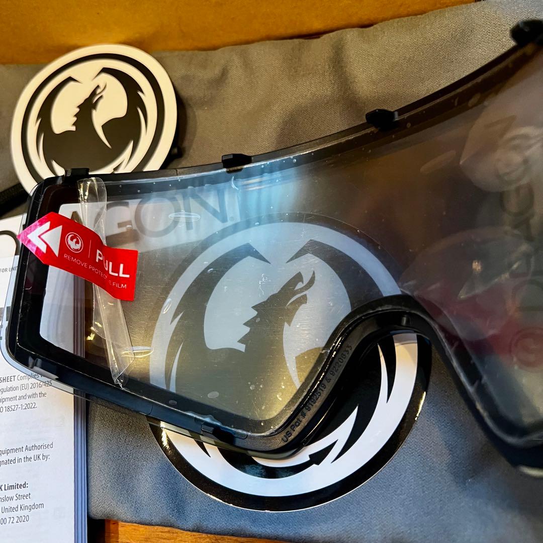 ドラゴン DRAGON PXV ゴーグル定価3.3万レンズ新品未使用付属品付