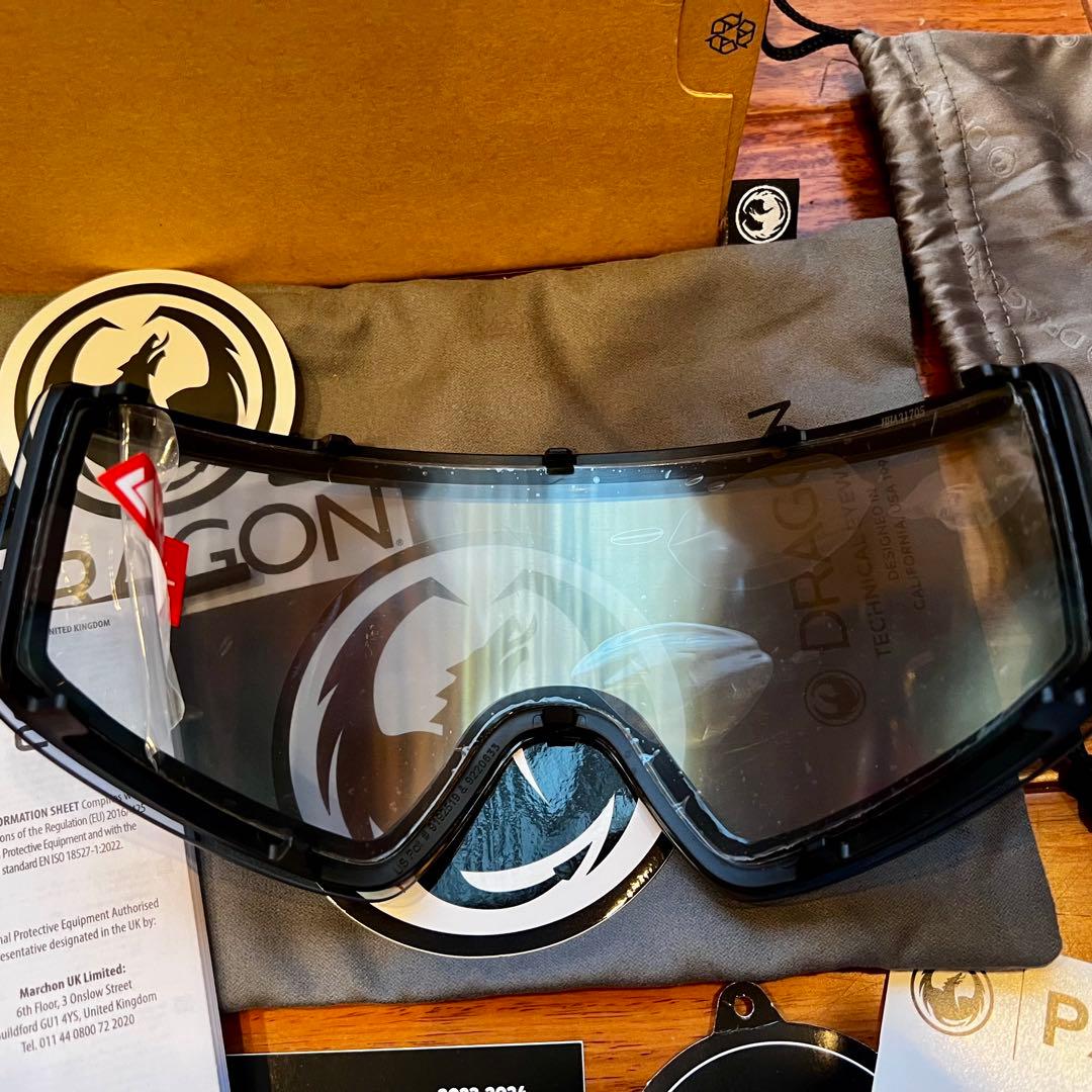ドラゴン DRAGON PXV ゴーグル定価3.3万レンズ新品未使用付属品付