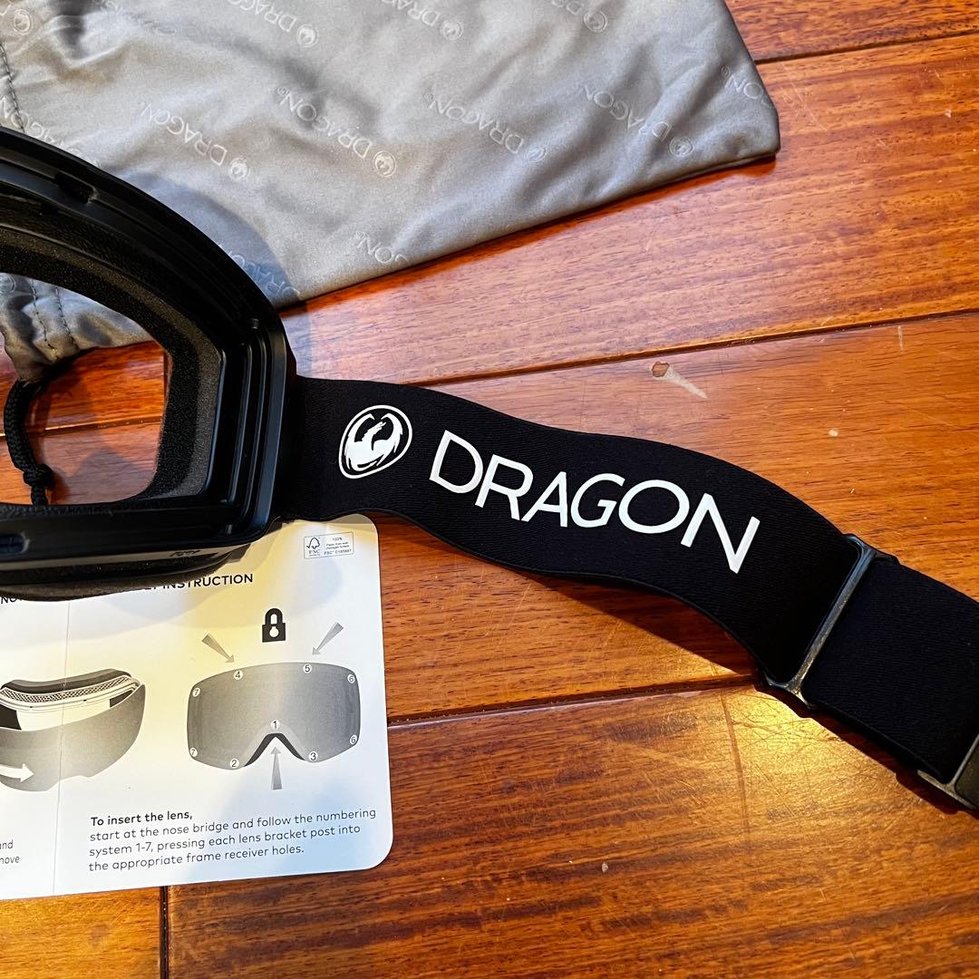 ドラゴン DRAGON PXV ゴーグル定価3.3万レンズ新品未使用付属品付