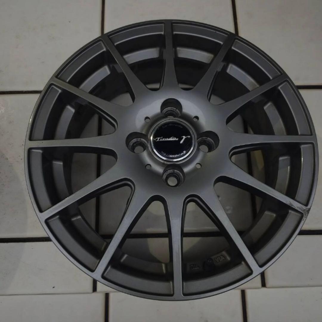 値下げ❗️早い者勝ち❗️美品❗️15インチ アルミホイール5.5J 、PCD100 ❗️