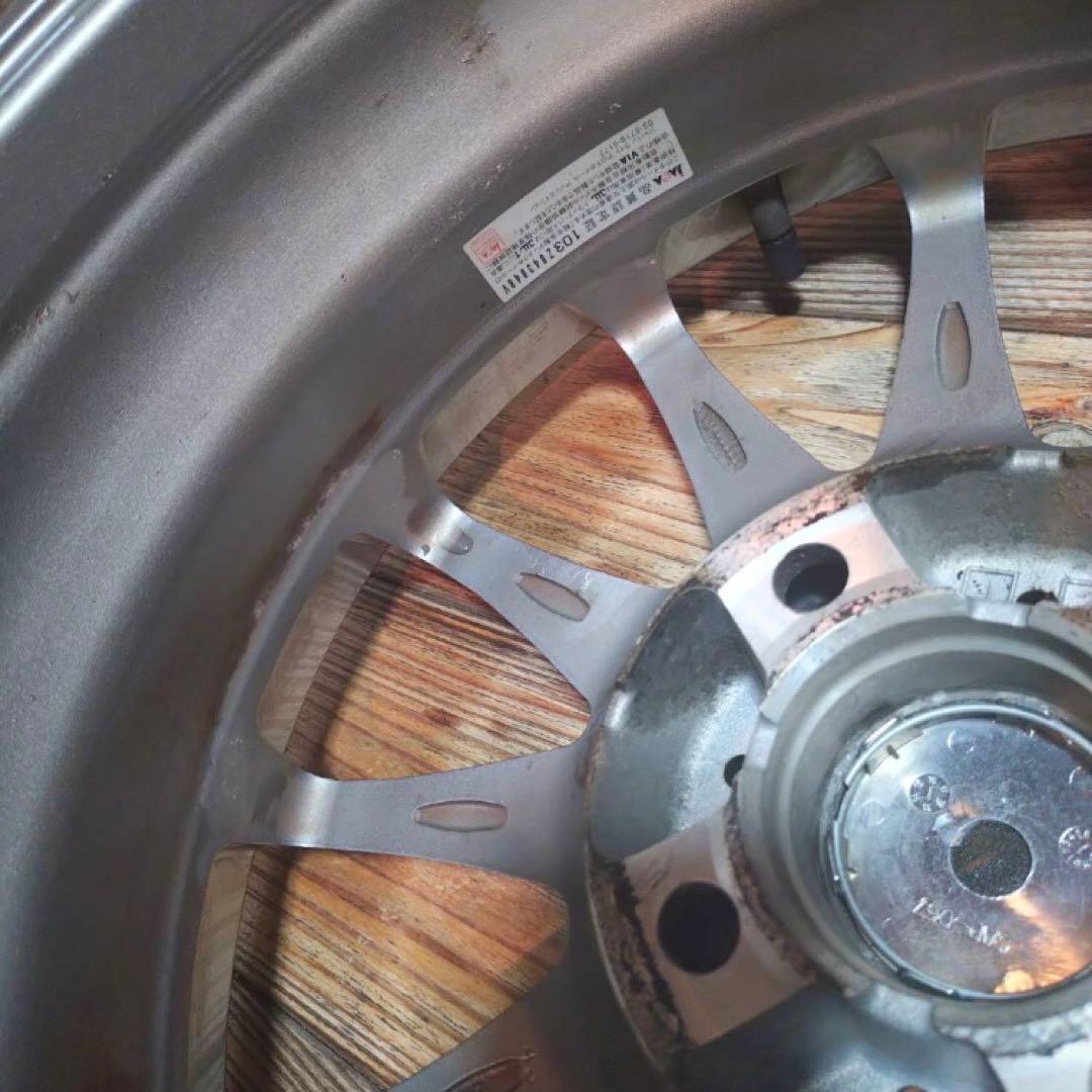 値下げ❗️早い者勝ち❗️美品❗️15インチ アルミホイール5.5J 、PCD100 ❗️