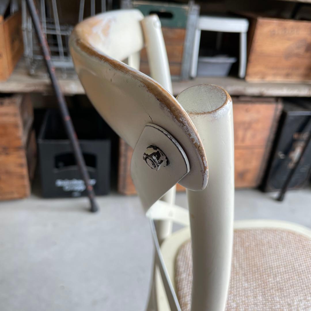 クラッシュゲート クロスバック チェア 曲木チェア オーク シャビー 関家具