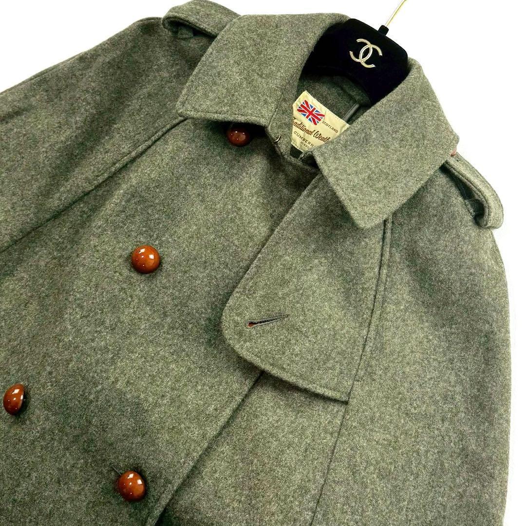 美品✨トラディショナルウェザーウエア ポンチョ ケープコート ウール 英国調