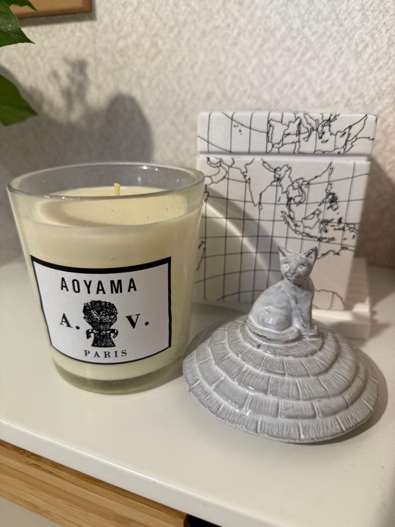 0*0様 未使用　アスティエドヴィラット キャンドル リッド セット/キャット
