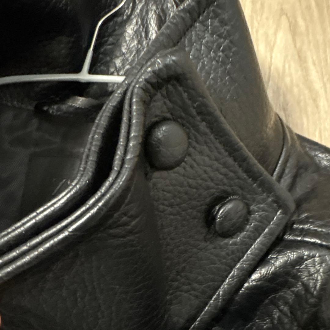 ZARA フェイクレザージャケット　M