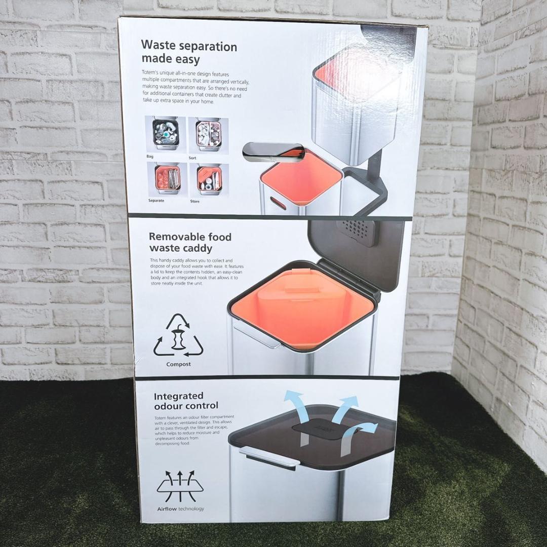 未使用　新品　ジョセフジョセフ　ゴミ箱　ダストボックス　トーテムコンパクト