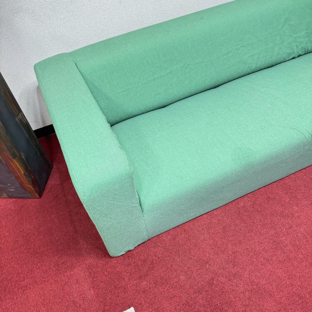 東京23区送料無料　超美品2かけソファー　可愛い緑色　洗浄/除菌済み