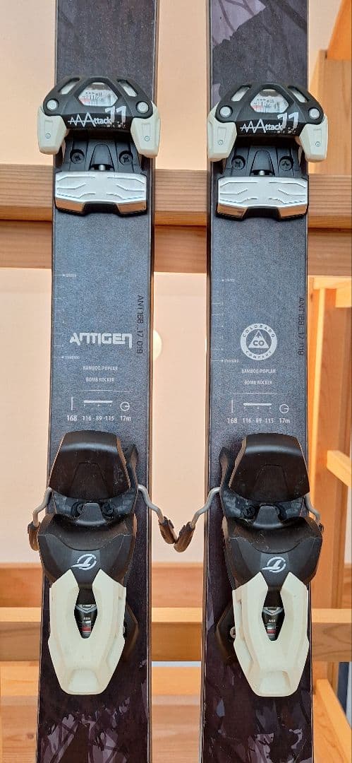 フリースタイルスキー Liberty Antigen 168