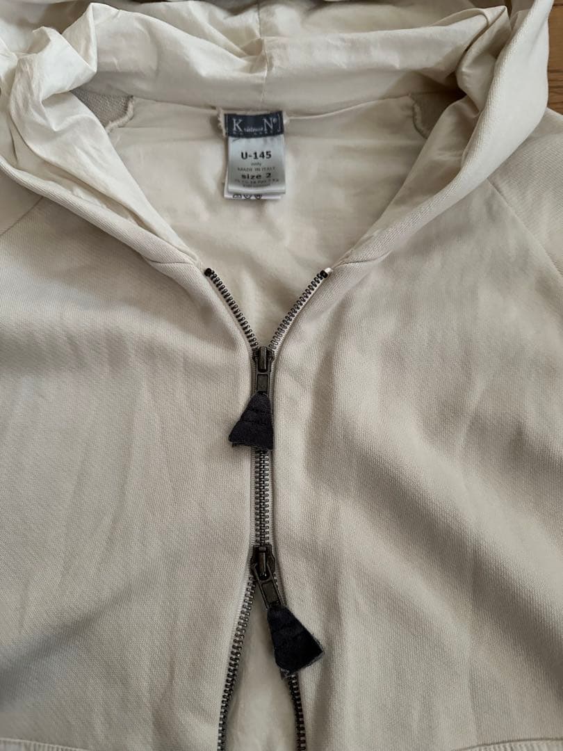Kristensen du nordクリステンセンw zipパーカー サイズ2