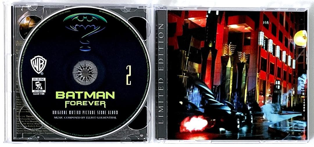 美品 廃盤 3500枚限定盤 CD バットマン フォーエヴァー サウンドトラック