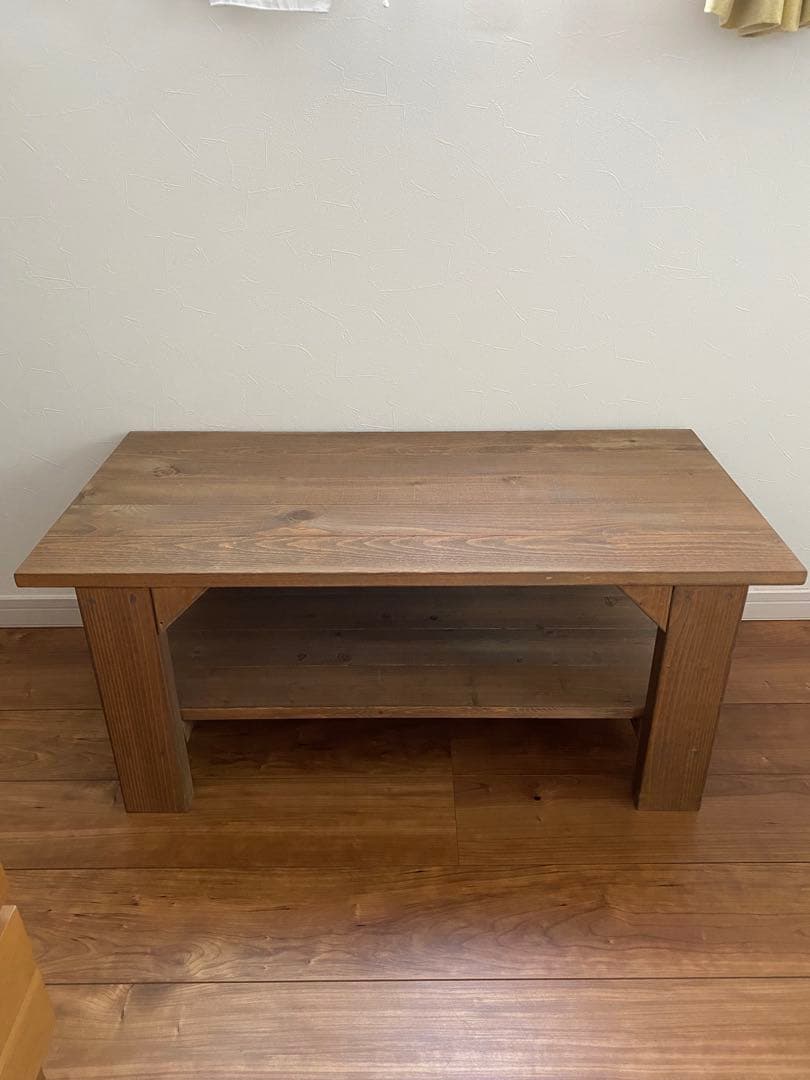 ハンドメイド　テーブル　ベンチ　テレビボード