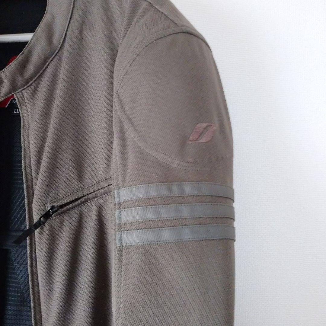 フラッグシップ ベルサージャケット フルメッシュ LL グレー FJ-S210