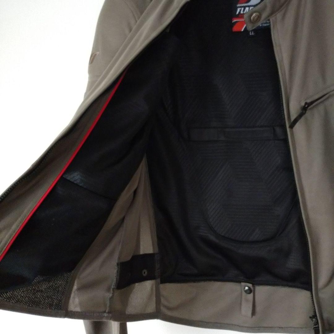 フラッグシップ ベルサージャケット フルメッシュ LL グレー FJ-S210