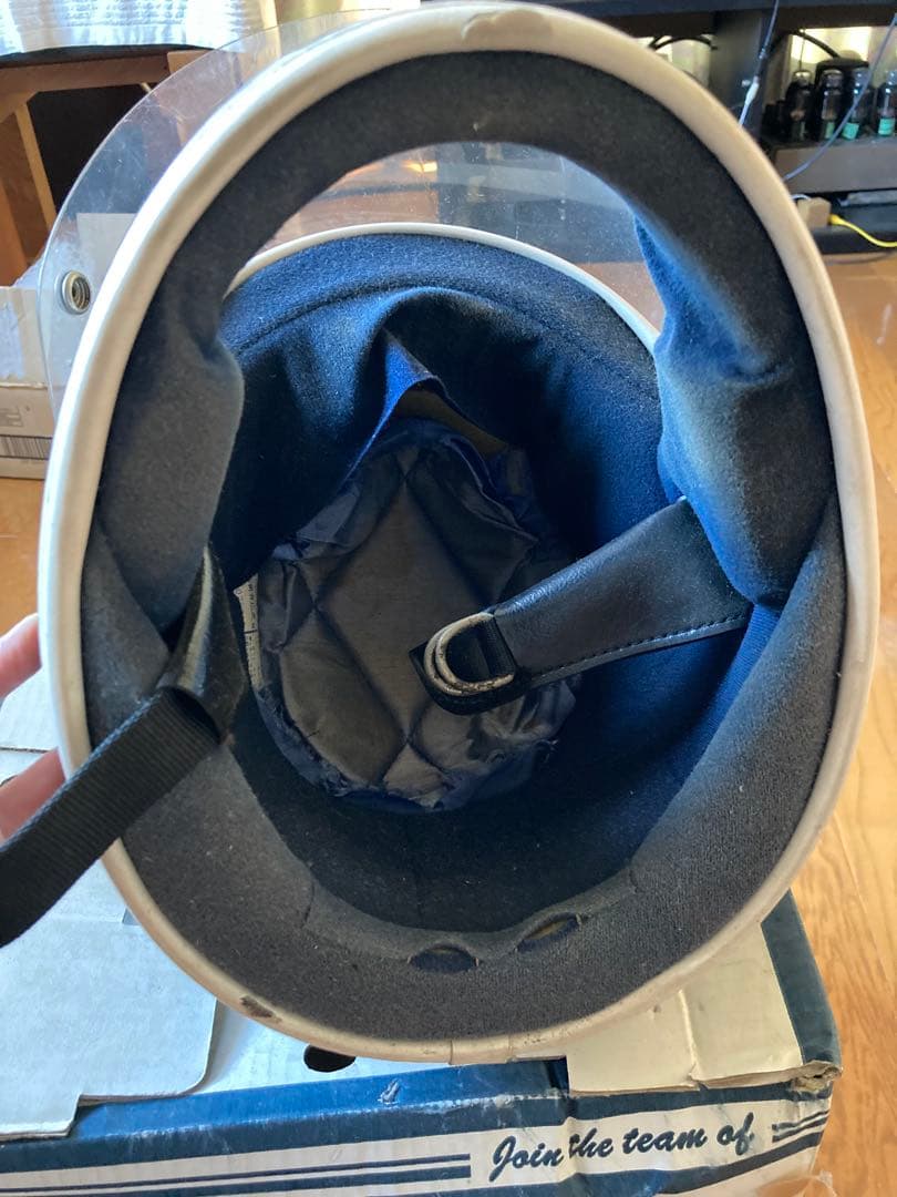 【新井広武】Arai フルフェイス ビンテージ ヘルメット 当時物 アライ　箱付