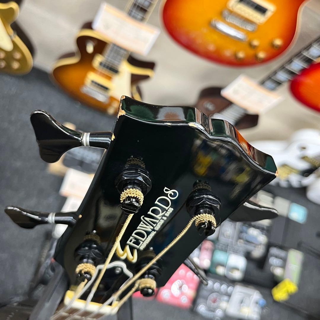 【11302】Edwards by ESP バイオリンベース エドワーズブラック