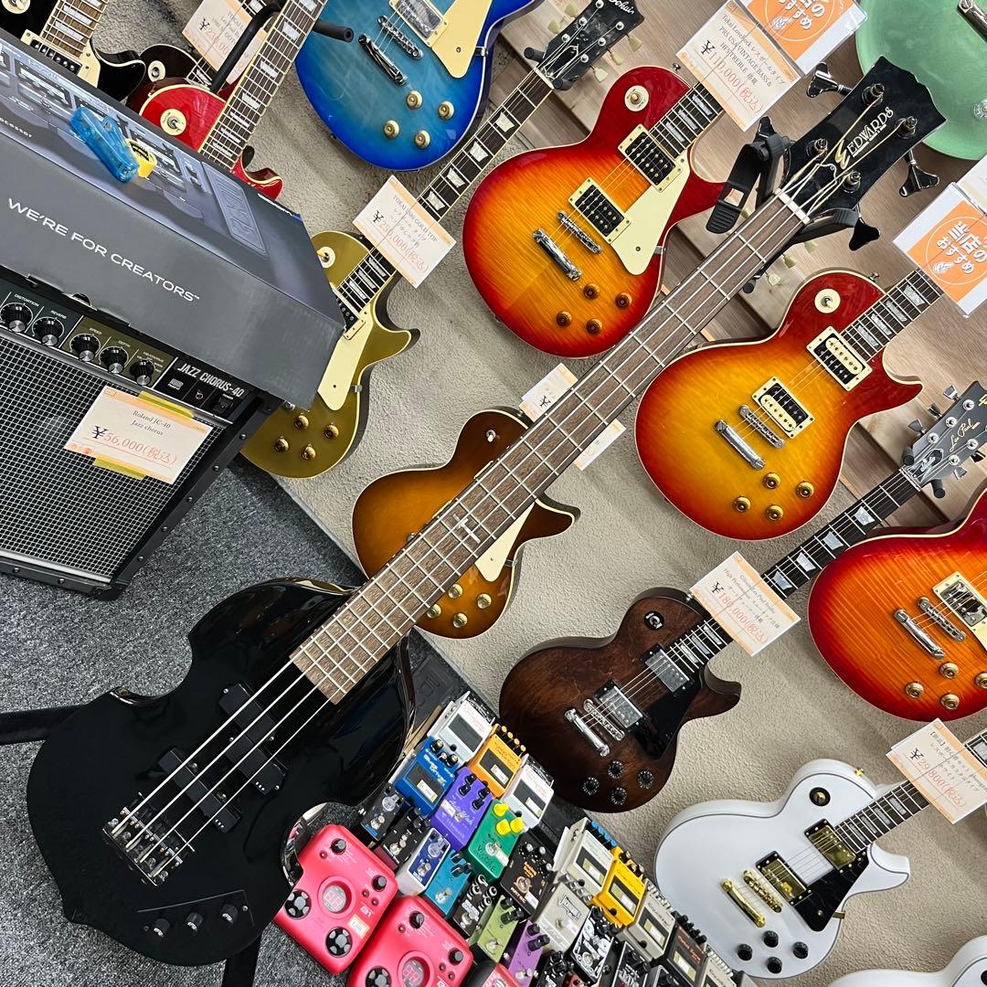 【11302】Edwards by ESP バイオリンベース エドワーズブラック