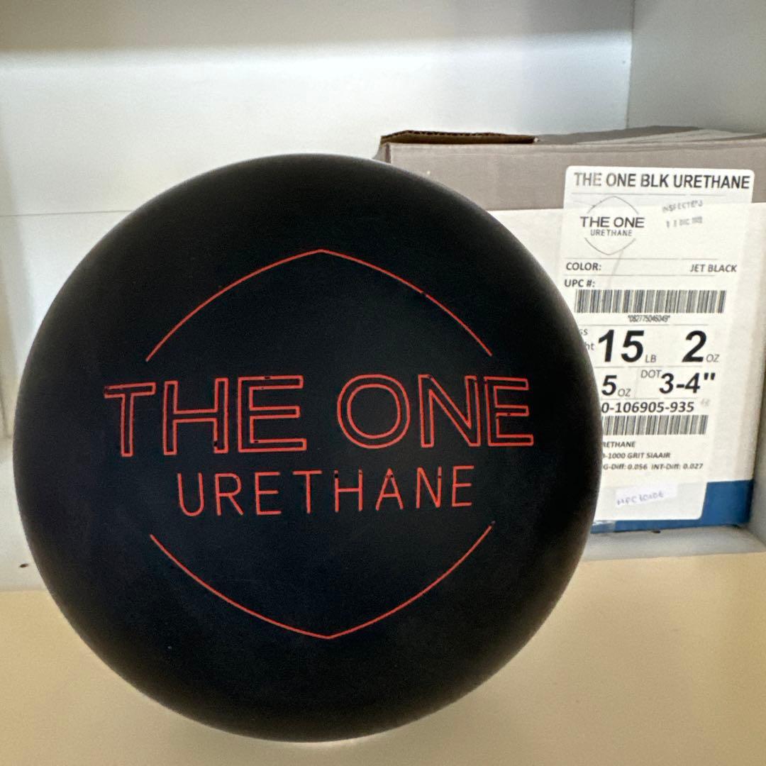ザ・ワン ウレタン 15ポンド 中古美品 箱有 エボナイト ザワン