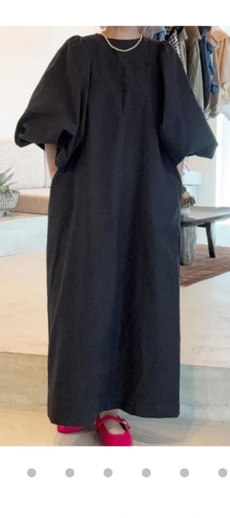 新品　itofukuoka　　 Lutin one-piece　ブラック