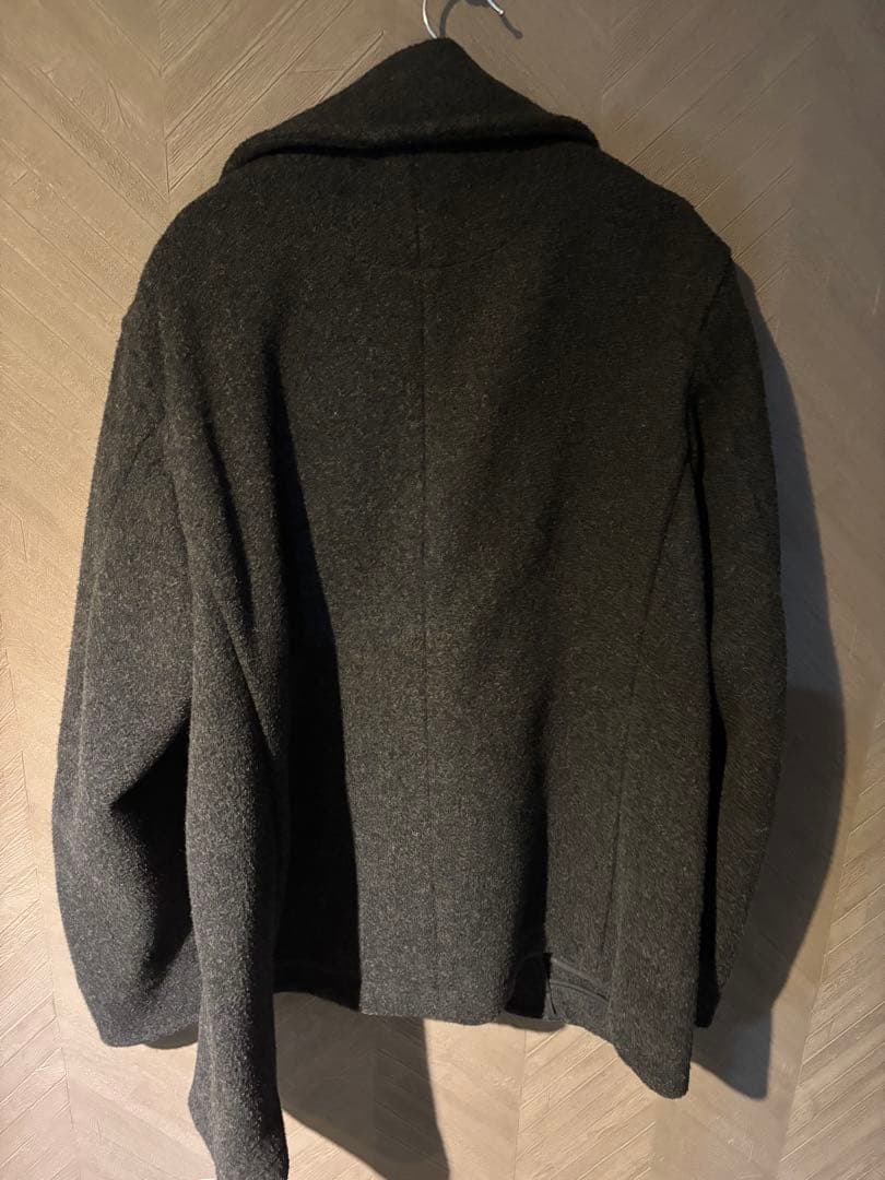 DANTON ウールモッサコート ダークグレー