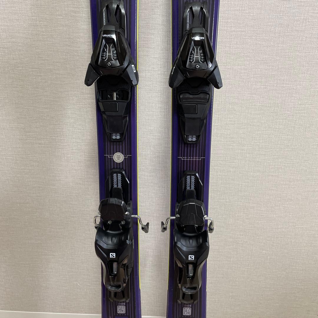 （かん）Salomon XDR 76 HT スキー板 紫　150㎝