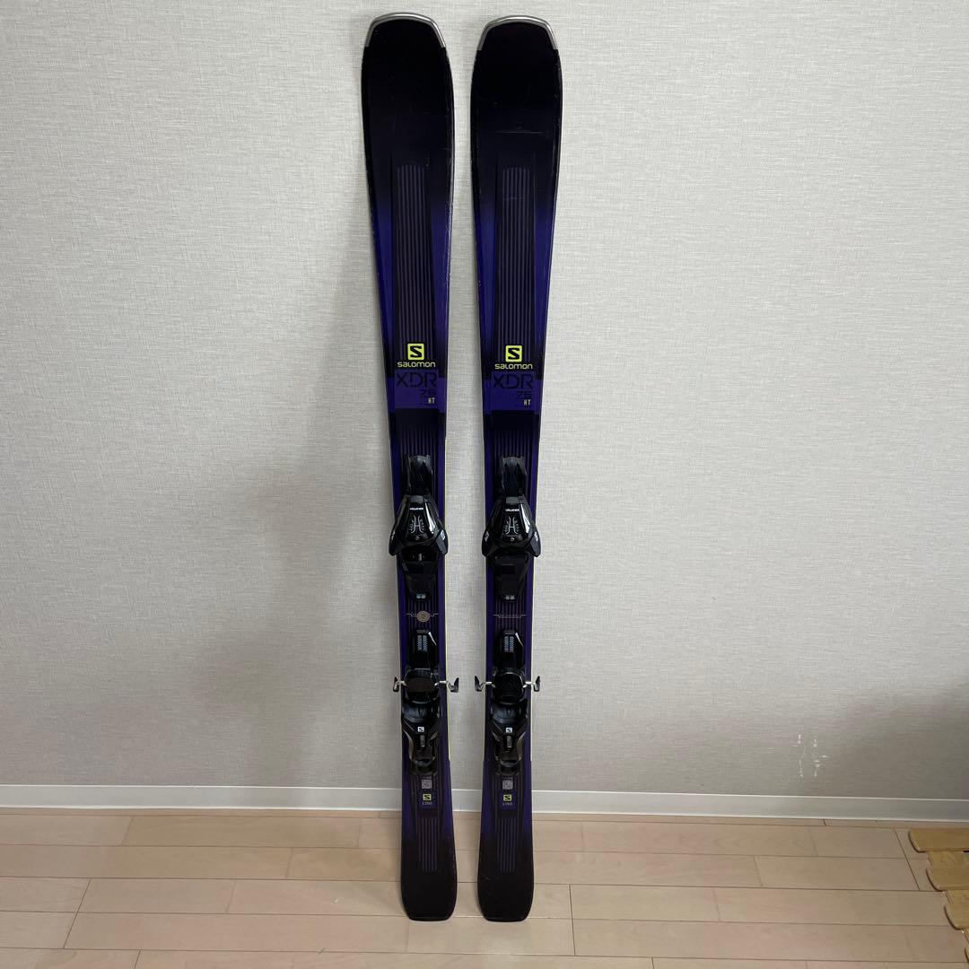 （かん）Salomon XDR 76 HT スキー板 紫　150㎝