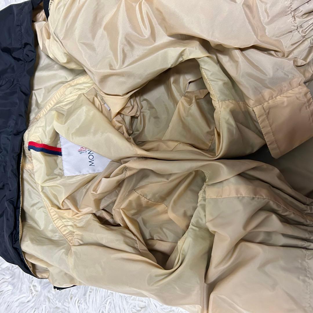 美品　ジャパン代理店表記有　MONCLER スプリングコート　ブラック　00