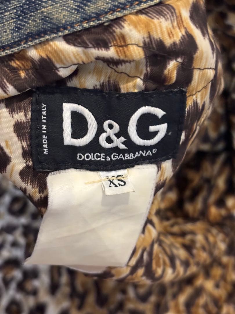 D&G DOLCE & GABBANA Ｇジャン XSサイズ