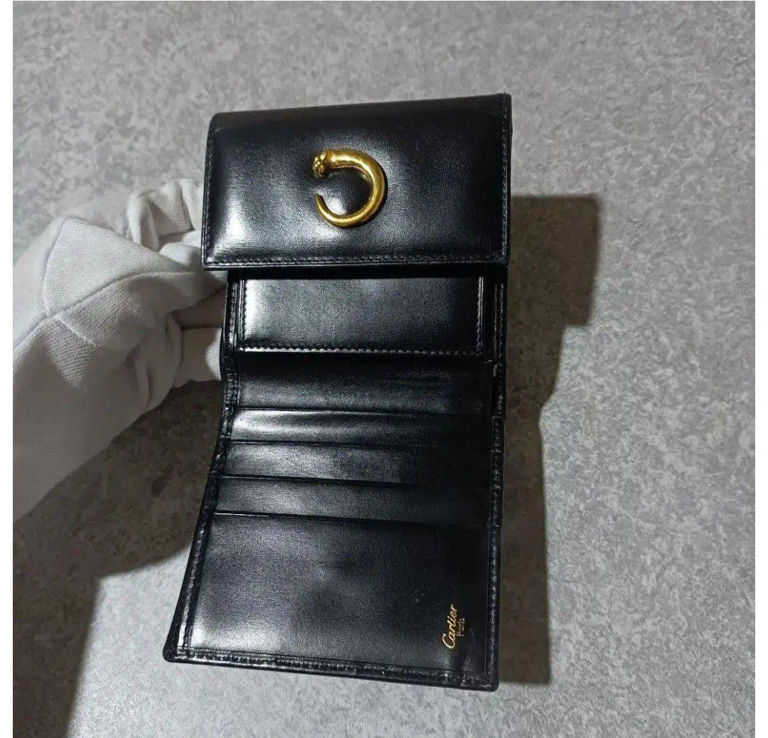 大人気パンテール!【Cartier カルティエ】三つ折り コンパクトウォレット