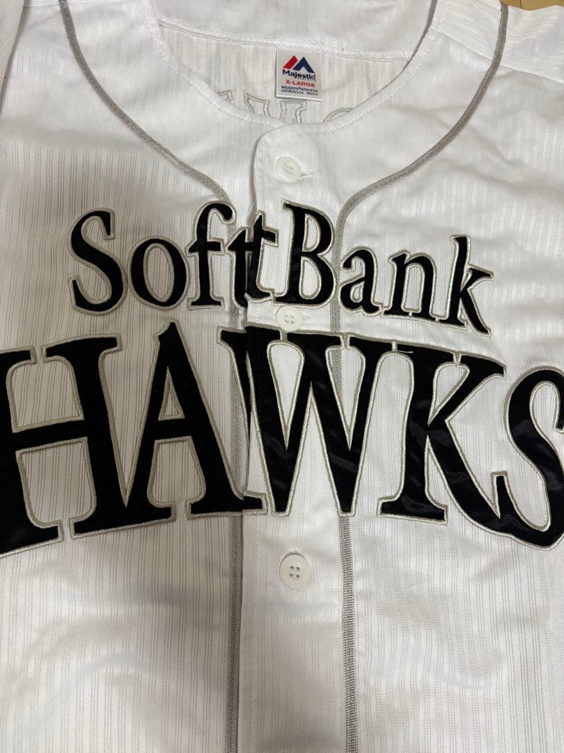 福岡ソフトバンクホークス 野村勇 ユニフォーム xl