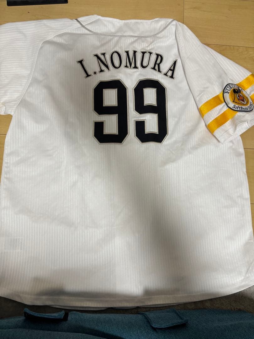 福岡ソフトバンクホークス 野村勇 ユニフォーム xl