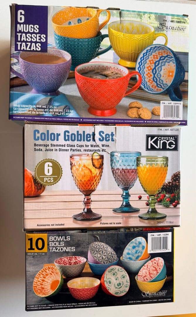 コストコ 食器セット 3種類セット