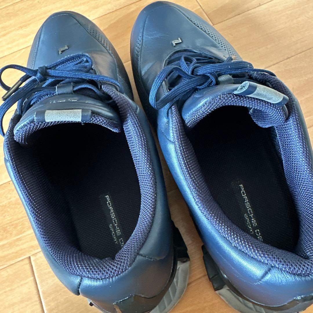 美品adidasコラボPorsche Design スポーツシューズ ネイビー
