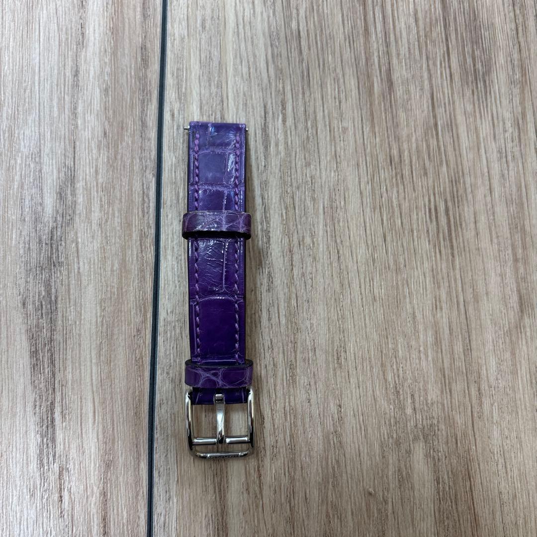 エルメス　ケープゴット　替えベルト　アリゲーター　レザーベルト