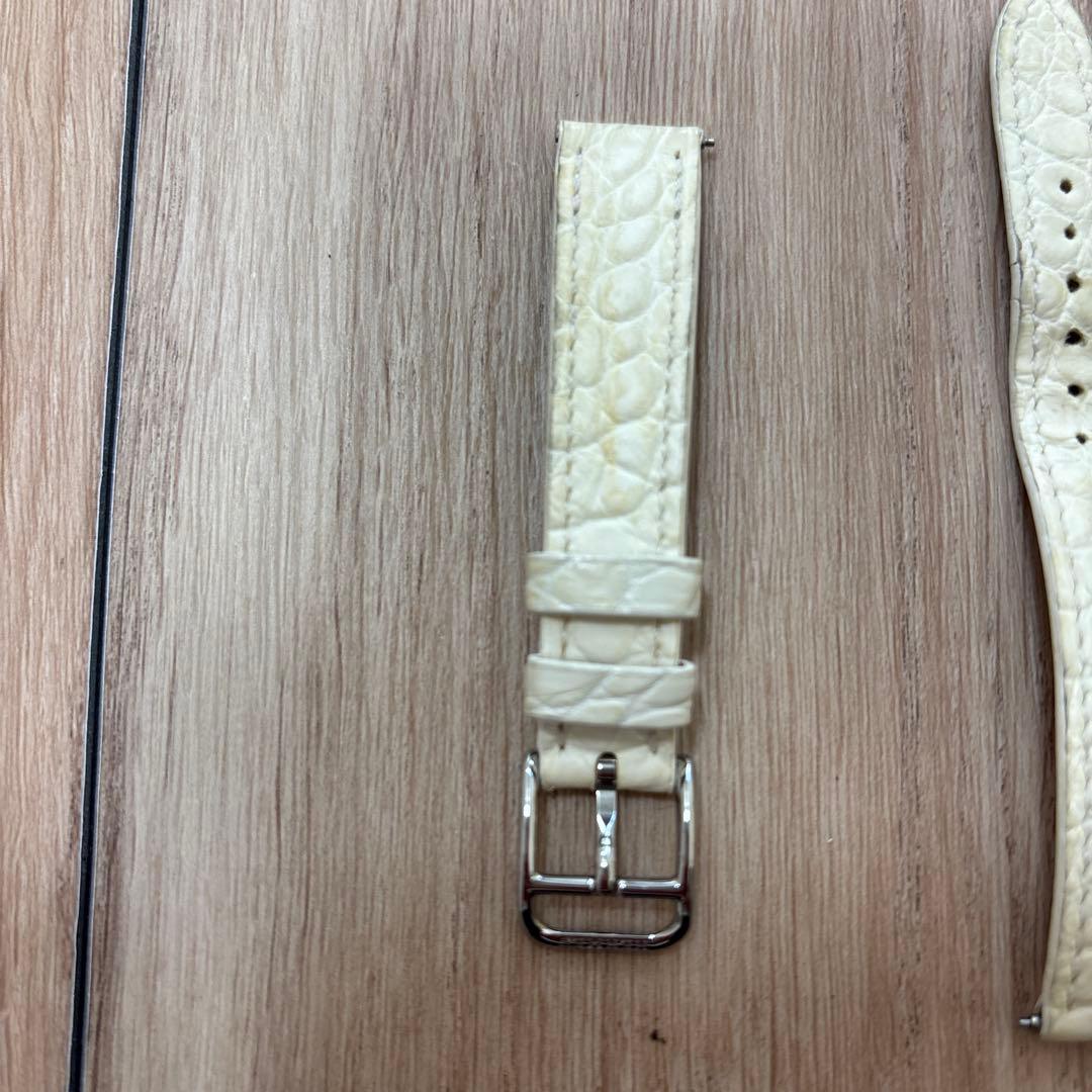 エルメス　ケープゴット　替えベルト　アリゲーター　レザーベルト