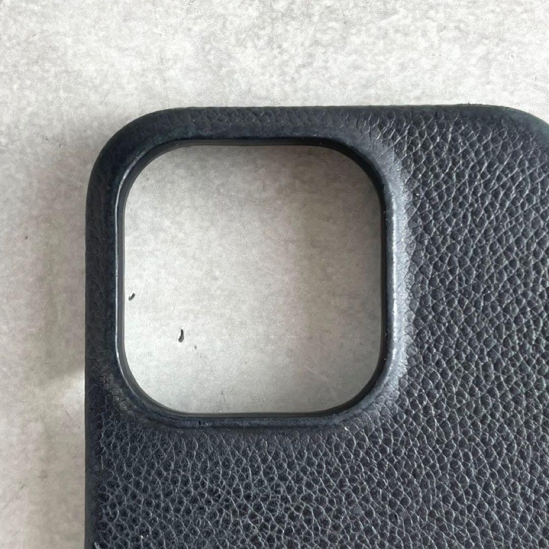 ルイヴィトン　iPhone14Pro ケース　モノグラム 黒　pvc 現行