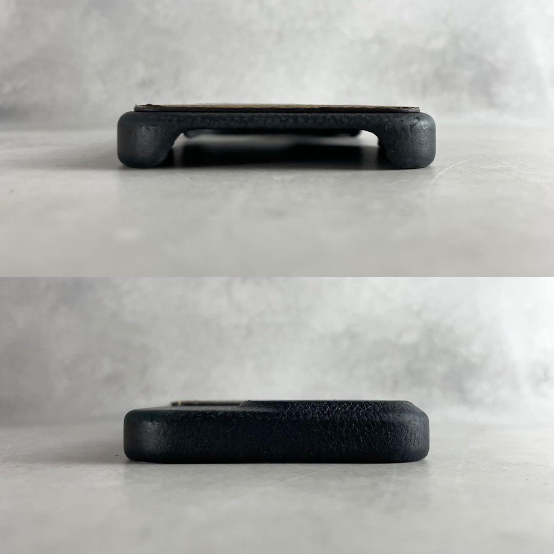 ルイヴィトン　iPhone14Pro ケース　モノグラム 黒　pvc 現行