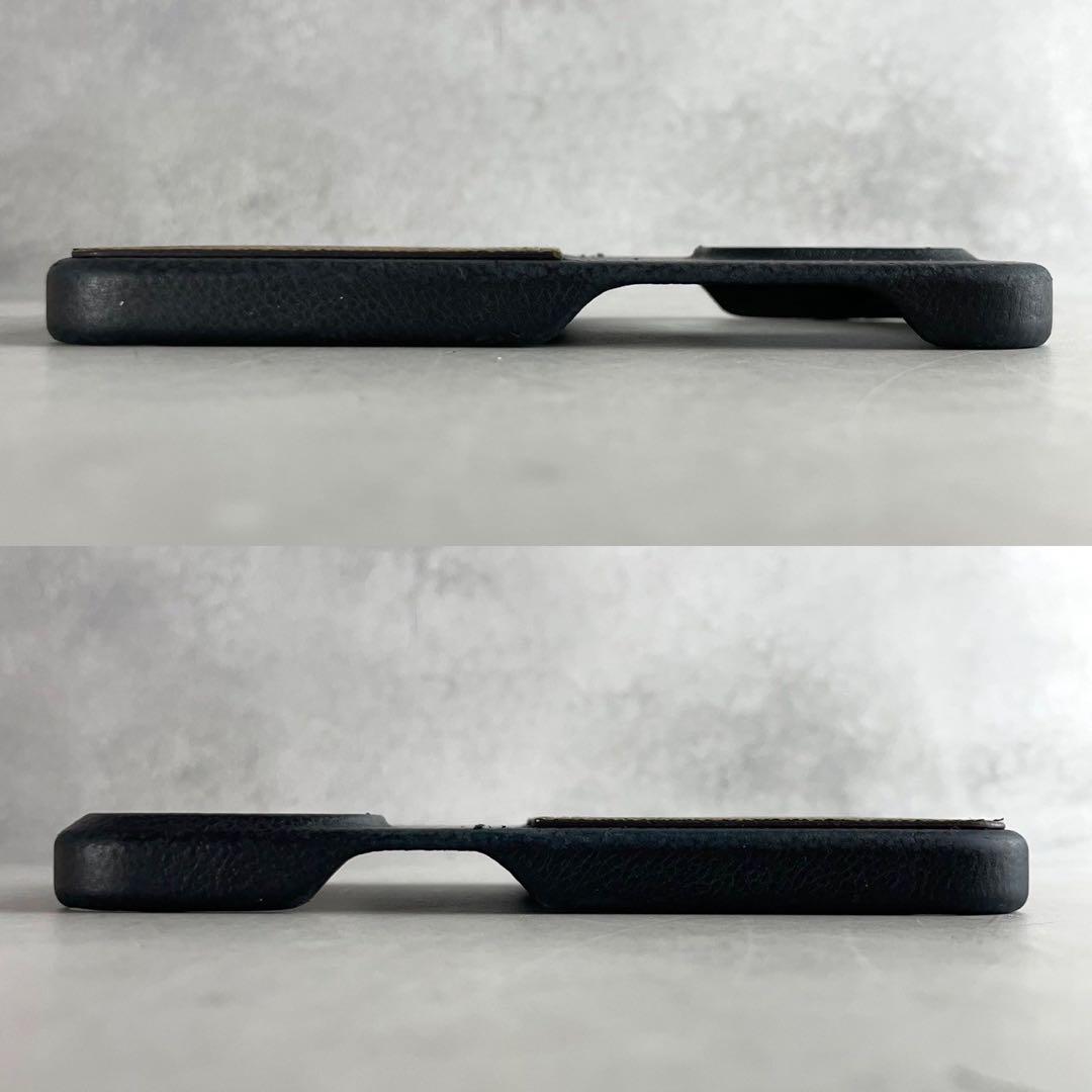 ルイヴィトン　iPhone14Pro ケース　モノグラム 黒　pvc 現行