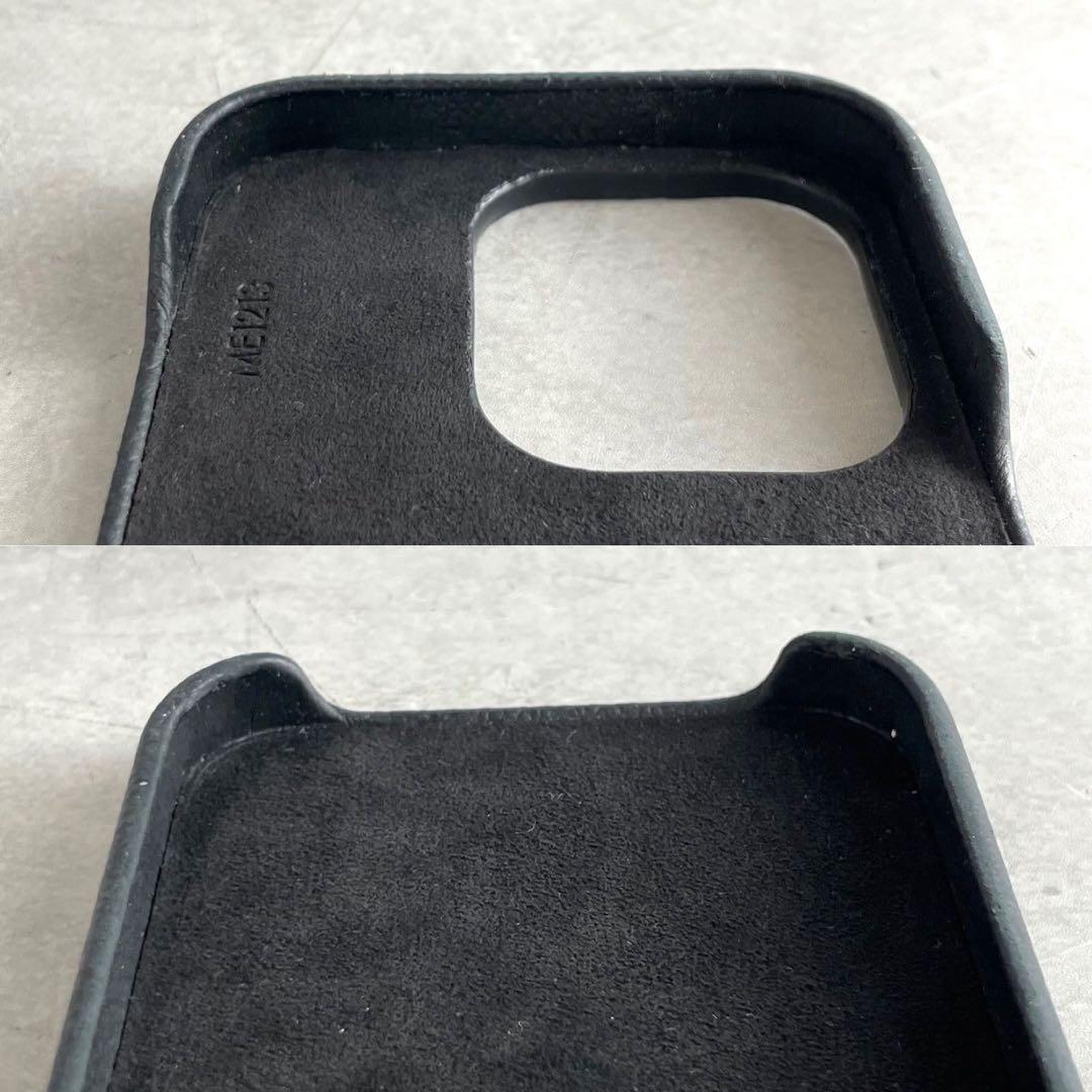 ルイヴィトン　iPhone14Pro ケース　モノグラム 黒　pvc 現行