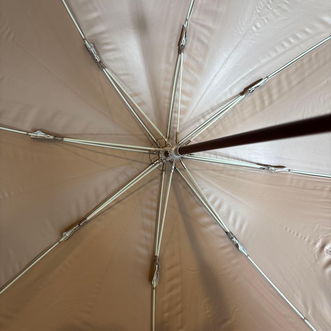 ポロ ラルフローレン 日傘 ピンスストライプ