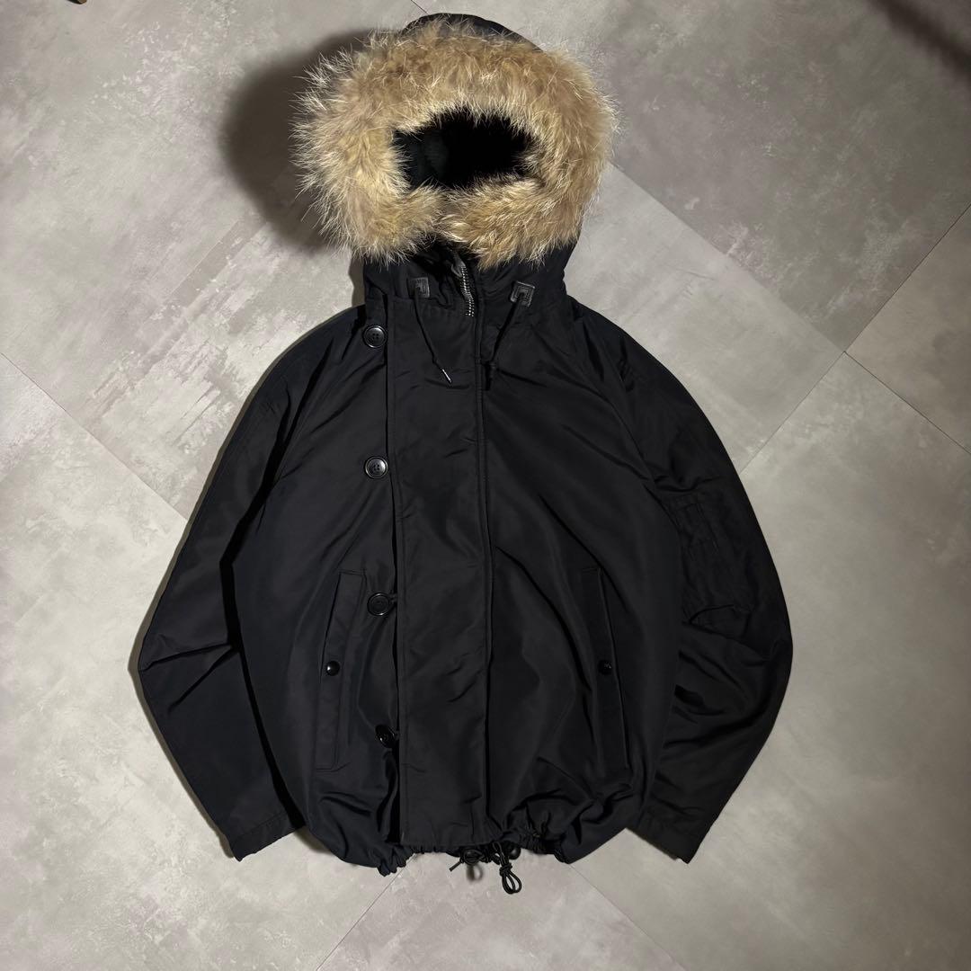 80s - vintage N2B フライトジャケット　ブラック　黒　USA製