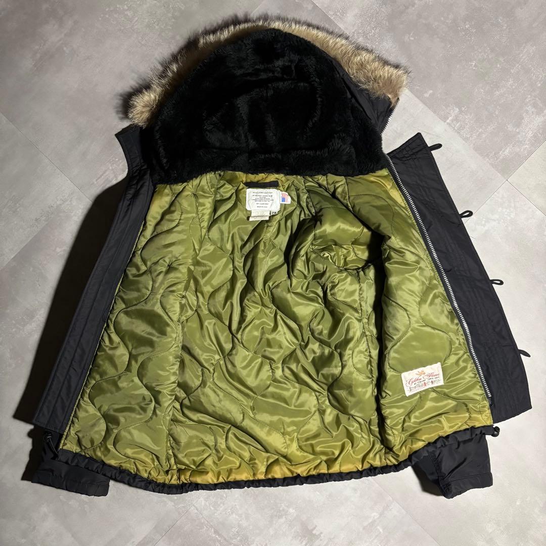 80s - vintage N2B フライトジャケット　ブラック　黒　USA製