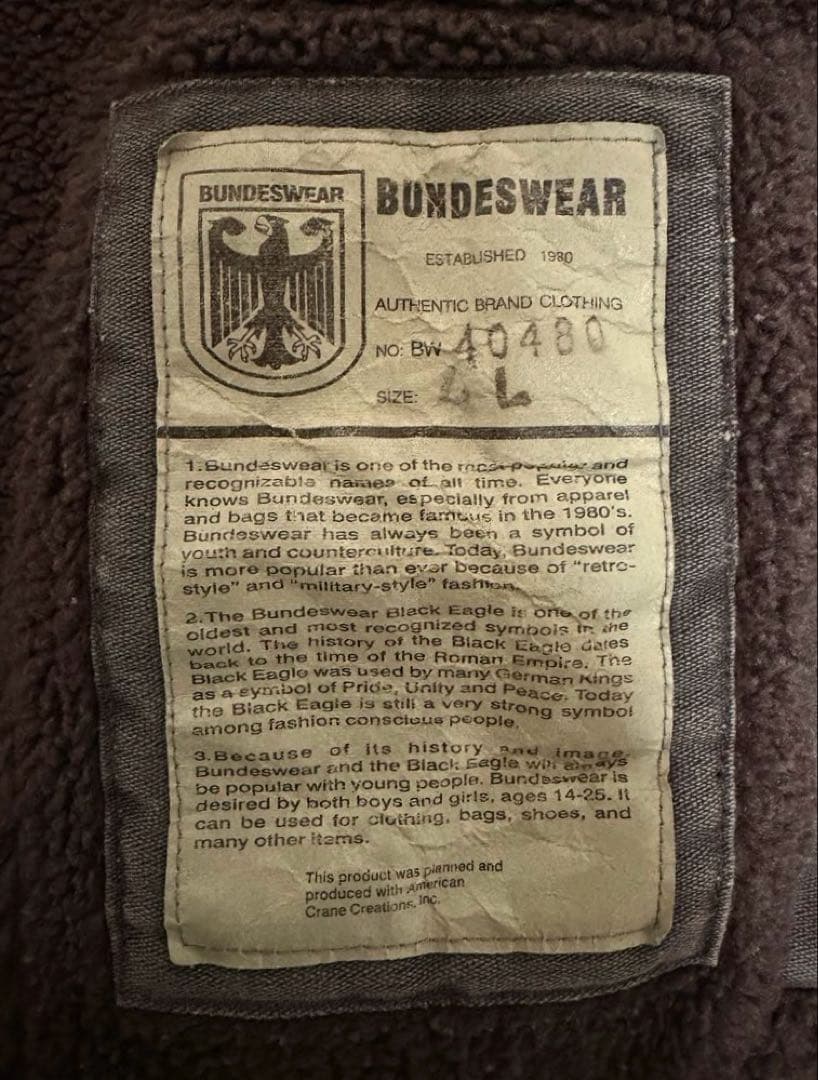 ジャケット・アウター BUNDESWEAR U.S. Navy N-1 Deck Jacket