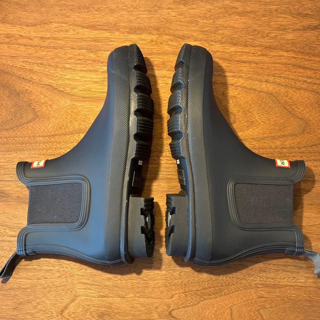 HUNTER ネイビー レインブーツ　27cm