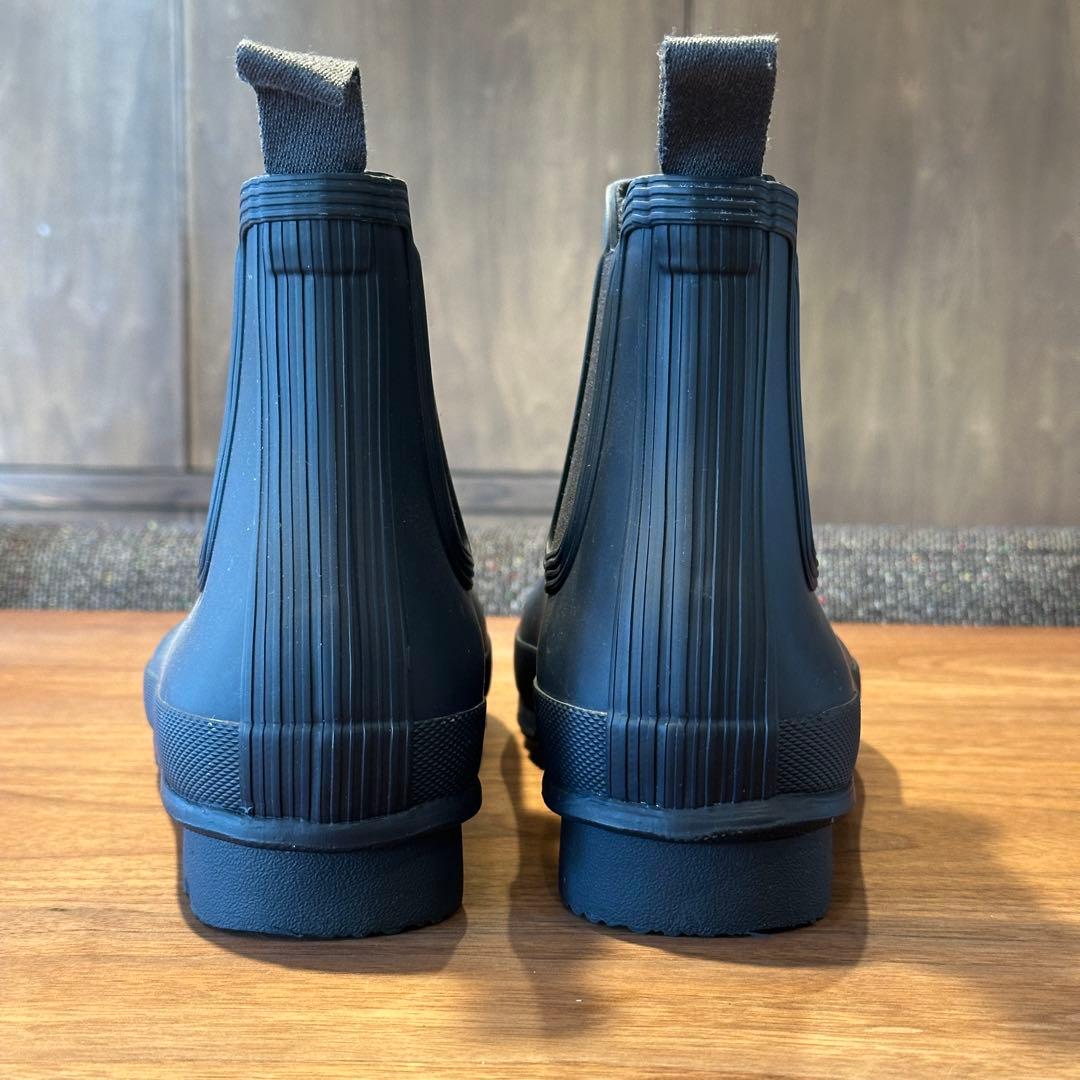 HUNTER ネイビー レインブーツ　27cm