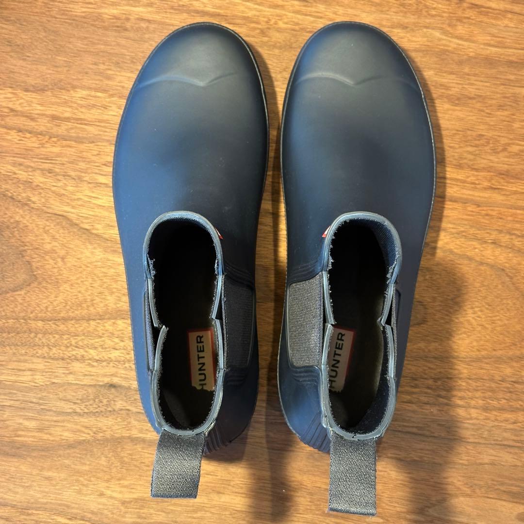 HUNTER ネイビー レインブーツ　27cm