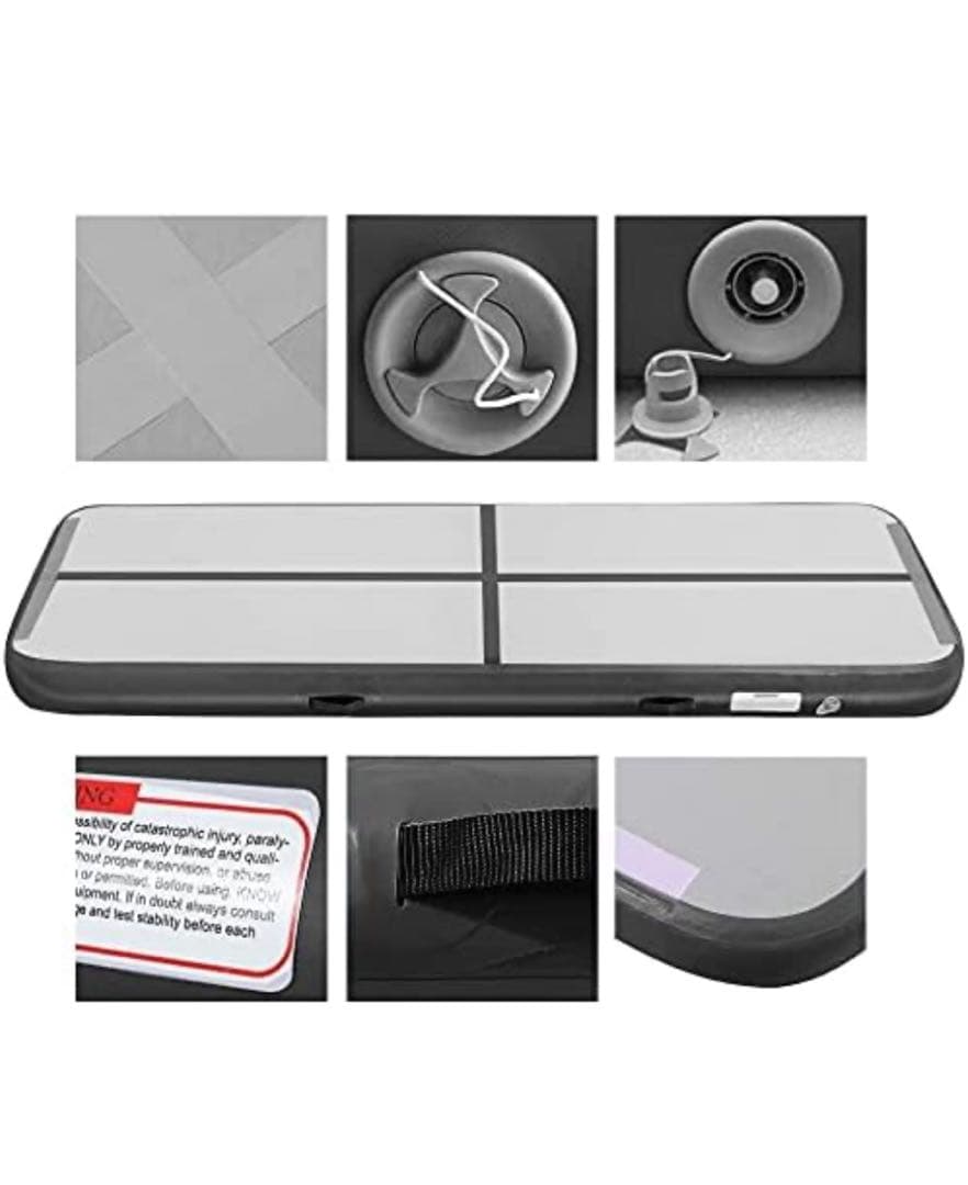 体操用エアーマット　3m×1m×10cm トランポリン　バク転エアートランポリン