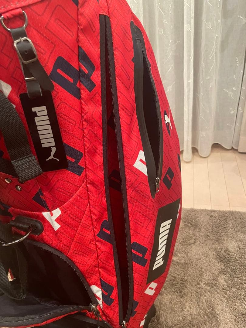 PUMA ゴルフバッグ レッド 4分割収納