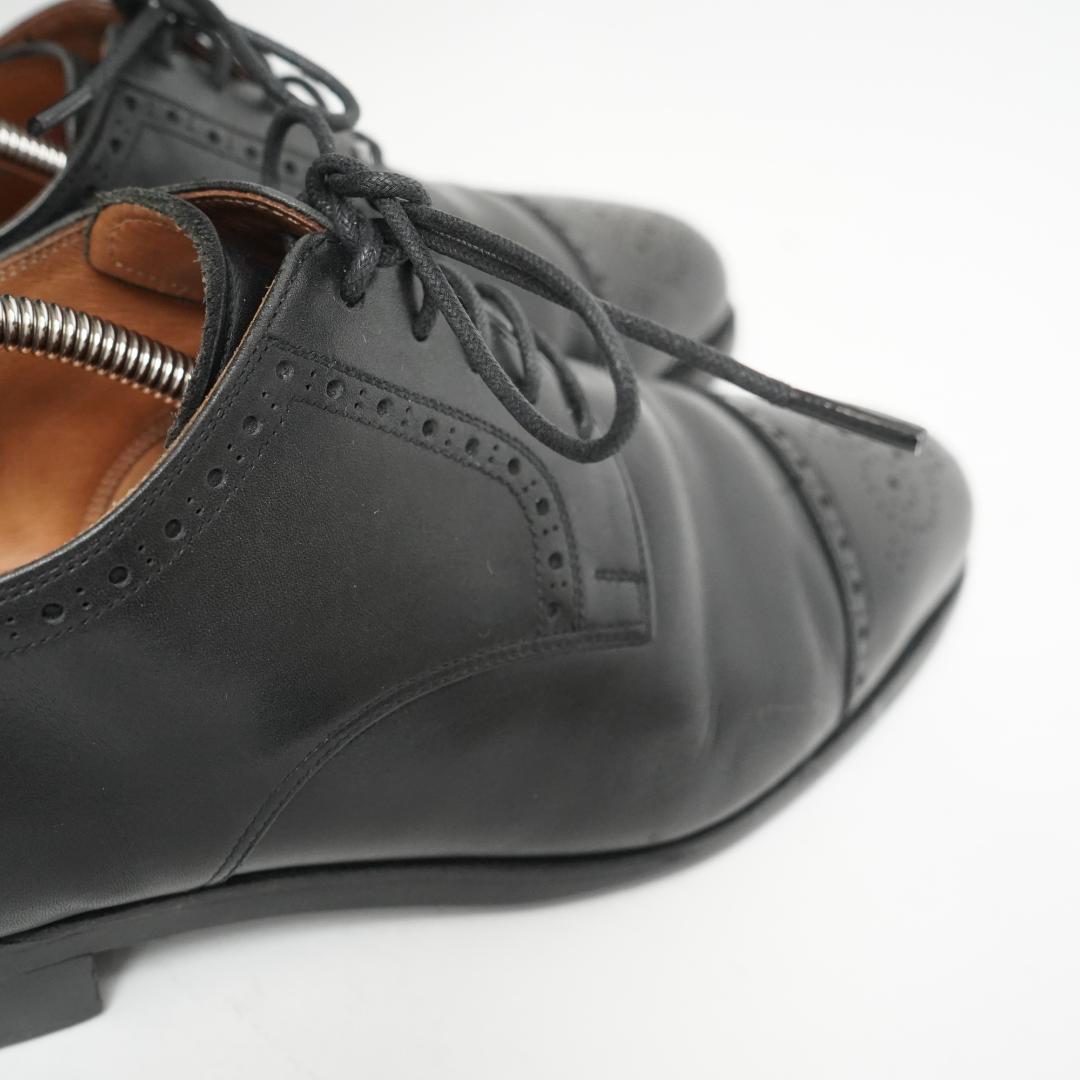 【美品】スコッチグレイン 革靴 レザー 本革 メダリオン ビジネス 26cm