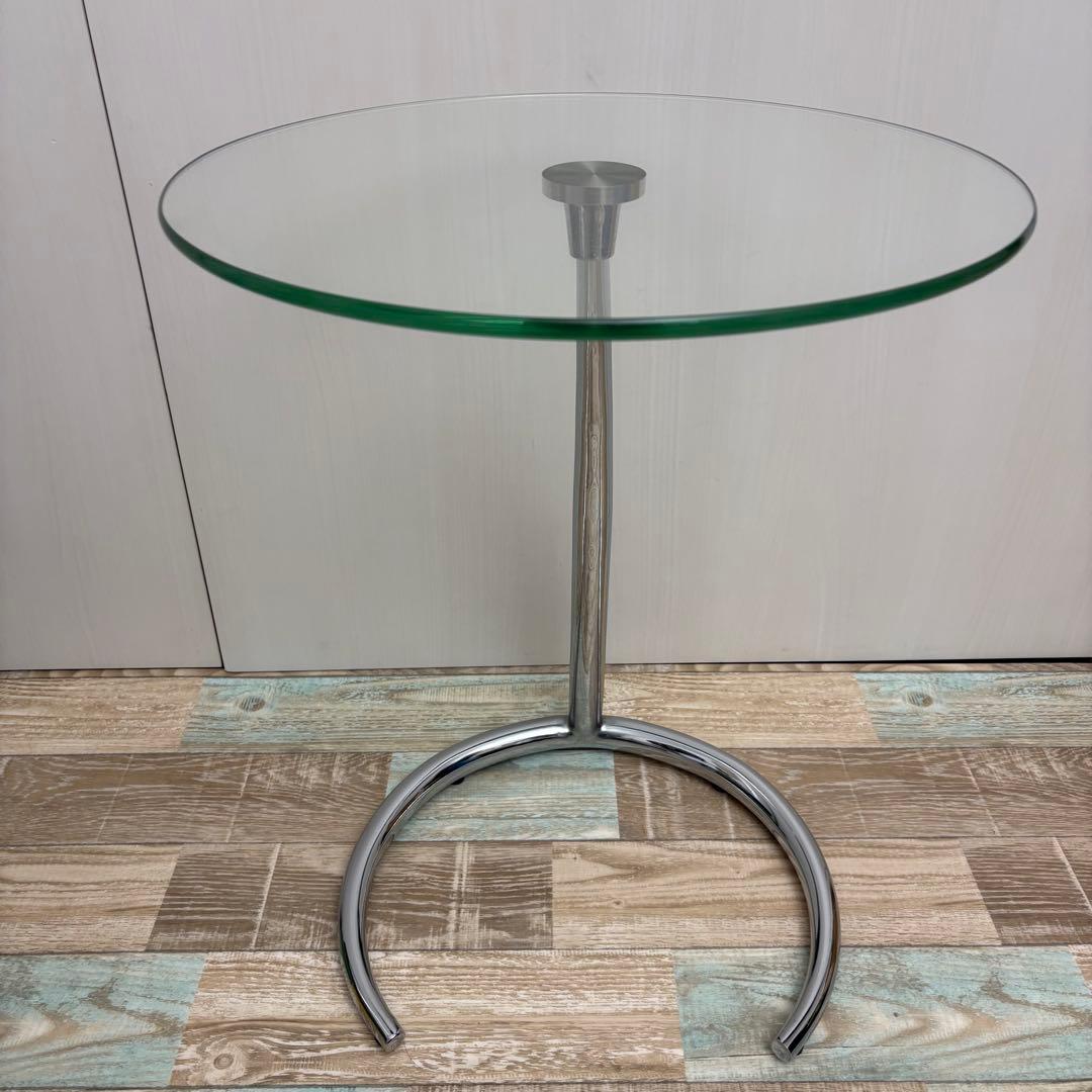 IDC 大塚家具 セレクト サイドテーブル ガラステーブル