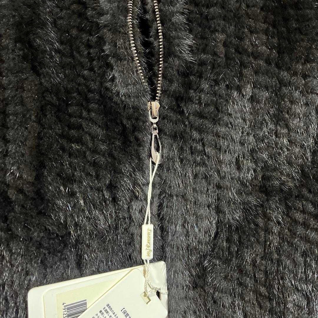 ❤️新品未使用❤️ ミンクファー　ポンチョ　フード付き